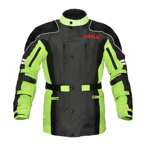 Unyle Ribstop Cordura Adventure Motorcycle Jacket Green