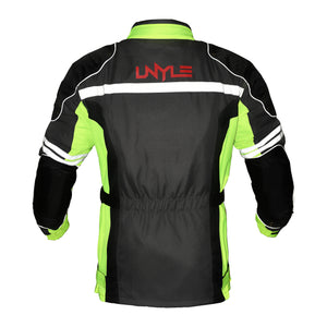 Unyle Ribstop Cordura Adventure Motorcycle Jacket Green