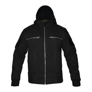 Unyle Softshell Motorbike Hoodie Black