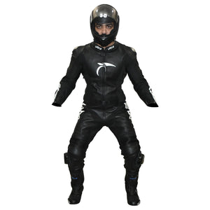 Unyle Leather Race Suit Black V1