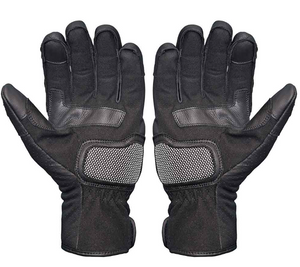 Leather Motorcycle Gloves Summer Rock’It