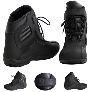 Unyle S2 GloryX Black Biker Boots