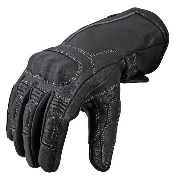 Touring WINTER Leather Motorcycle Gloves