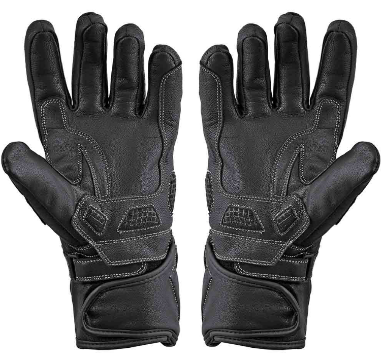 Touring WINTER Leather Motorcycle Gloves